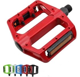 Resim Briviga Bisiklet Aliminyum Platform Pedal Siyah 100X98X29MM 400G/PR 