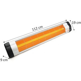 Resim Ufo Lorem 3000 W Mobil Uyumlu Ve Uzaktan Kumandalı Isıtıcı 