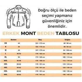 Resim Motoanl Motosiklet Montu 4 Mevsim Long Dayanıklı Oxford Kumaş Yumuşak Astarlı Motor Mont Man Grey 