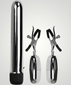 Resim xShopum Titreşim Mandallı Göğüs Uyarıcı & Vibratör 