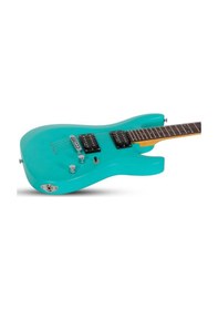 Resim Schecter C-6 Deluxe Elektro Gitar Satin Aqua 