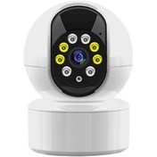 Resim Mufunye Akıllı Güvenlik Kamerası 1080p Hd Ev Kamerası Gece Görüşlü Hareket Algılama 360 Panoramik Görünüm Bebek Evcil Hayvan Yaşlılar İçin 