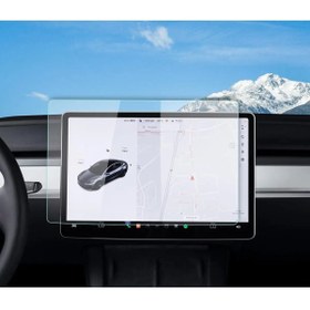Resim EG Nano World Tesla Model Y Uyumlu 15 inç Multimedya Navigasyon Nano Ekran Koruyucu 