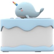 Resim Agoodshop Mavi Japon Balığı No. 4 Stili Akvaryum Dekorasyonu Yapay Parlayan Balık Tankı Peyzaj G 16renk Şarj Edilebilir 