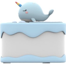 Resim Agoodshop Mavi Japon Balığı No. 4 Stili Akvaryum Dekorasyonu Yapay Parlayan Balık Tankı Peyzaj G 16renk Şarj Edilebilir 