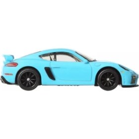 Resim Hot Wheels Boulevard Premium GJT68 - HRT71 Porsche 718 Cayman Gt4 Porsche 718 Cayman GT4 Oyuncak Araba 3+ Yaş İçin Mavi Renkli Model 