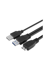 Resim 4574 Micro Usb 3.0 Hdd Harddisk Bağlantı Veri Ara Y Kablosu 1.5 M 