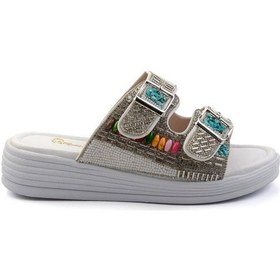 Resim Beyaz Kadın Terlik K04823140087 Beyaz 