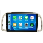 Resim Nissan Micra 2002-2010 6gb Ram 64gb Hafıza 8 Çekirdek Carplay Kamera Android Multimedya 9" 