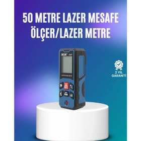 Resim Zero Land Drnds Dijital Lazer Mesafe Ölçüm Cihazı Inşaat ve Ev Kullanımı 