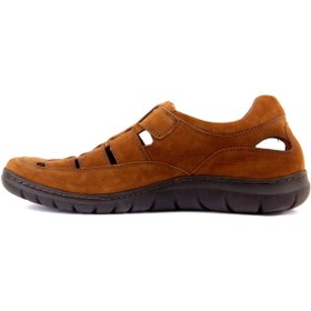 Resim SailLakers - Taba Nubuk Cırtlı Erkek Sandalet 107-3113-79105 