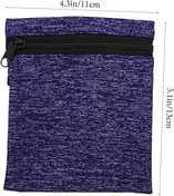 Resim UKCOCO Esnek Telefon Cebi Zipperli Armband Çantası Açık Hava Sporları Için Telefon Taşıma Çantası 