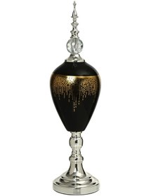 Resim Vitale Amber Silver Kapaklı Vazo 60 Cm Ak.je0009 