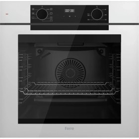 Resim Ferre QEP63CB Fryart Serisi Beyaz Ankastre Fırın (0+7 Konum) 