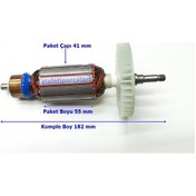 Resim Makita Tipi Uc 4020 Endüvi Rotor Kollektör 