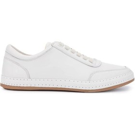 Resim Tamer Tanca Erkek Hakiki Deri Bej Sneakers & Spor Ayakkabı 128 265530 Erk Ayk Y25 Bej Dr Bej 