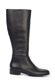 Resim KARVENSHOES Hakiki Deri Siyah Renk Çizme 1048 