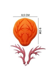 Resim Silikon Kalıp Yılbaşı Hg-083 Turuncu 