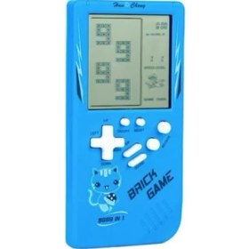 Resim Tetris Oyun Konsolu 23 Bulmaca Oyunu Bataryalı 3.5 Inç LCD Mini Taşınabilir Atari 