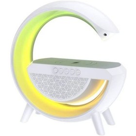 Resim Büro Ev Ofis İçin Şarjlı Kablosuz Standlı Rgb Hoparlör 