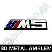 Resim Bmw M5 Metal 3D Amblem Logo 