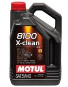 Resim Motul 8100 X-clean 5w40 4 Lt %100 Sentetik 