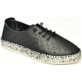 Resim Fox Shoes U555100103 Siyah Hakiki Deri Günlük Kadın Ayakkabı Siyah-hakiki Deri Siyah 