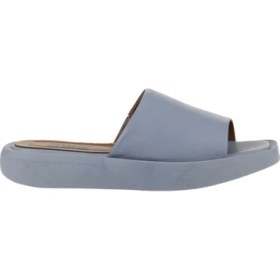 Resim Bueno Shoes Mavi Deri Kadın Düz Terlik 01WY1000 01WY1000 