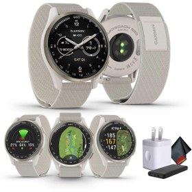 Resim Garmin GPS'li Approach S50 Gelişmiş Golf Saati, AMOLED Ekran, Saha Özellikleri, Spor ve Fitness Akıl 