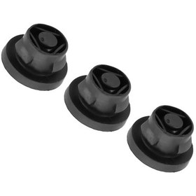 Resim Insert Gromet Lastik Takozlar Lastik Takozlar 13,5 Mm Yükseklik 1422a3 15 Mm Orta Bölüm 22,5 Mm En Geniş Siyah Kauçuk 