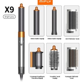 Resim miFly Multi Fonksiyonlu Gri Saç Şekillendirici 