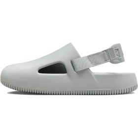 Resim Nike Calm Mule Toe Part Closed Gri Erkek Terlik 