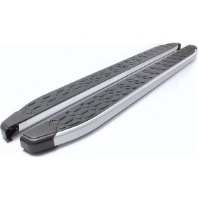 Resim Vw Tiguan Yan Basamak Seti - Gri, Blackline 2024+ 