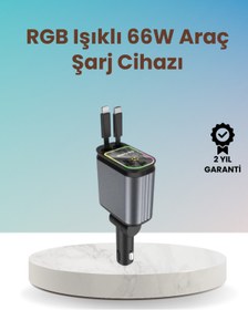 Resim Clevora BMW, Mercedes, Audi, Volkswagen Araçlar için 4’ü 1 Arada Hızlı Şarj Cihazı 