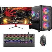 Resim Dragos DRX6905 I7 10700F 16GB 512GB Nvme 6gb RTX3050 27 Inç 165Hz Curved Oyuncu Masaüstü Bilgisayarı 