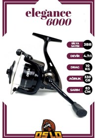 Resim Oslo Elegance 6000 Remixon Apache 300cm 250gr Göl Ve Deniz Olta Seti Standart 