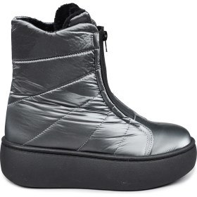 Resim Jump 60122 Suya Dayanıklı Kaydırmaz Taban Gümüş Rengi Kadın Kar Botu 