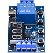 Resim LED Ekranlı Ayarlanabilir Zamanlayıcı Anahtar Röle Modülü - 5V-36V DC, Hızlı Bağlantı, Bakır Temaslar, Endüstriyel Elektrik Kontrolü Ev Otomasyonu ve Endüstriyel Uygulamalar için, Zamanlayıcı Anahtar Röle, Hızlı Bağlantı Tasarımı, Dayanıklı Yapı 