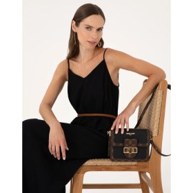 Resim Pierre Cardin Kadın Siyah Çapraz Çanta 50306916-VR046 