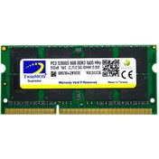 Resim 12800S 8 GB DDR3 1600 MHz CL11 Notebook Ram Twinmos