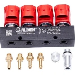 Resim Albien 4 Silindir 3 Ohm Lpg Enjektörü 