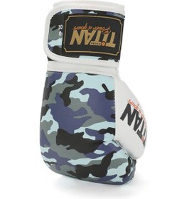 Resim Açık Mavi Kamuflaj Boks Eldiveni 001 