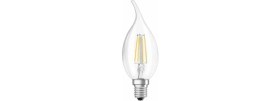 Resim Cata CT-4062 4 Watt Kıvrık Mum Rustik Ampul E14 Günışığı 