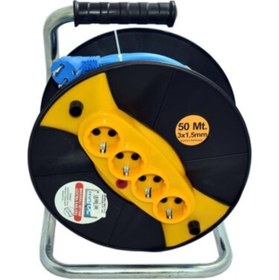 Resim Genel Markalar Makaralı Seyyar Kablo 3x1.5 - 50m 