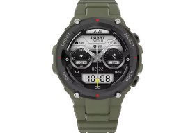 Resim Slazenger SL.9.2429.5.02 Haki Renk Outdoor Akıllı Saat Sesli Görüşme Özellikli ZMSL001 