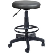 Resim Bürocci Plastik Ayaklı Yüksek Tabure-Gri-2999U0125 