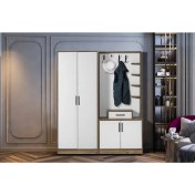 Resim Moderniya Mobilya Loft 2 Kapılı Portmanto 