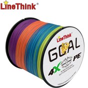 Resim LineThink 4X Güçlü 300/500m Çoklu İplik PE Balıkçılık Hattı - Dayanıklı, Ultra Pürüzsüz, Aşınmaya Dayanıklı, Tuzlu ve Tatlı Su Balıkçılığı İçin İdeal, Yem Balıkçılığı İçin Mükemmel, Pürüzsüz Dokulu|Dayanıklı Balıkçılık Hattı 