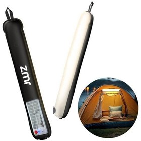 Resim Ayt Zmr-385 Katlanır Şişirilebilir Beyaz Ledli Aydınlatma Tüpü Usb Ve Solar Güneş Enerjisi Şarjlı Armatür Kamp Lambası Beyaz 