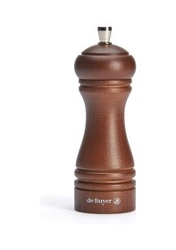Resim De Buyer Karabiber Değirmeni Ahşap 14 Cm-koyu Kahve 